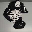 Maternity Skeleton Baby Monster Pumpkin T Shirts Funny Cute Pregnancy Halloween Tees (Small, Black)