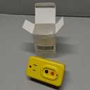 GFCI Adapter, 15 AMP Grounded 3-Prong Single Outlet Adapter, for Indoor Use with Manual Reset UL Listed, Yellow, 1 Pack