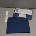 Harvopu Compatible for iPad 11th 10th Generation Case with Keyboard, Folio Cover with Pencil Holder, Multi-Touch Trackpad, 7 Color Backlit, Detachable Keyboard for iPad (A16) 11th/10th Gen (Navy Blue)