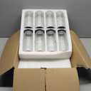 Encheng 30 Pack Mason Jars 8 oz,Half Pint Canning Jars with Regular Lids and Bands, Small Mason Jars for Pickling,Jelly,Jam, Fermenting,Spice,Honey