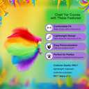 Rainbow Earring Set 2026 Pride Month Lgbt Pride Earrings for Gay Lesbian Bisexual Lightweight Feathers Lgbtq Earrings Jewelry Accessories