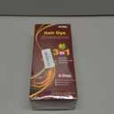 Ivnil Chestnut Brown Hair Dye Shampoo 3 in 1 Hair Color for Women & Men - Herbal Ingredients Color in Minutes 500ML