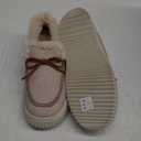 Skechers Women's Cozy Ojai Faux Wool Moccasin Slippers with Memory Foam (8, Natural)