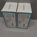 2 x Baby Bath Toys, 2025 Upgraded Magnetic Charging Toddler Bath Toys for Kids Ages 1-3, Light Up Dolphin Bath Toy Sprinkler, Birthday Gifts Infant Baby Toys 6-12-18 Months- Blue