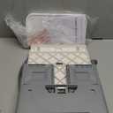 Orzbow Portable High Chair with Tray, Foldable Booster Seat for Travel Toddlers 6-36 Months, Baby Chair for Dining Table, Camping, Beach, Portable Booster Chair, Up to 33 lbs Baby, Grey (Grey - No Cushion)