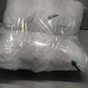 EDOW Throw Pillow Inserts, Set of 2 Lightweight Down Alternative Polyester Pillow, Couch Cushion, Sham Stuffer, Machine Washable. (White, 24x24)