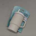 Infantino My 1st Tumbler, Silicone Sippy Cup with Straw & Handle, Spill-Resistant Baby Cup for On-the-Go, BPA-Free Transition Bottle, Cream (9 Ounces)