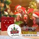 Friendship Gifts for Women Men 2025 | Ceramic Christmas Tree Ornaments, Birthday Funny Gifts for Friends Female, Coworkers, Bestie | Funny Christmas Ornament for Male