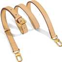 Vachetta Leather Replacement Adjustable Shoulder Strap for L V Handbag Replacement Bag Strap