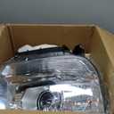 APSVE For 2014 2015 2016 2017 2018 GMC Sierra 1500 Headlight Headlamp Assembly Compatible with 2015-2019 GMC Sierra 2500HD 3500HD Head Lights Replacement L+R Chrome Housing Clear w/Bulbs