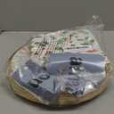 100PCS Bulk Christmas Plates and Napkins Party Supplies - Serves 50 PK - Xmas Seasonal Holly Paper Plates Disposable Dinner Plates Decorations Christmas Dcor