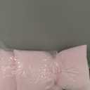 Bow Shaped Throw Pillow for Couch  Perfect for Home Dcor,16x11 (Pink)