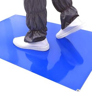 YAEHA Sticky Mats for Cleanrooms, 24"x36" Blue Walk Off Tacky Mats for Construction Home Pets Laboratory Warehouse Garage (4 Pads, 30 Sheets Each) (24''36'')