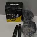 2 Pack Heavy-Duty 14 x 2.125 Electric Bike Inner Tubes with Angled Schrader Valve & 2 Tire Levers, Reinforced Butyl Puncture-Resistant Replacement for Electric Scooters, E-Bike, Bicycle Tires