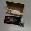Digital Tachometer 2-in-1 Non-Contact Laser Photo Tachometer 3~99,999RPM & Contact RPM Meter Gauge 3~19,999RPM Handheld RPM Tachometer Tester with Contact Probes for Line Speed and Motor RPMs Testing