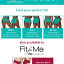 Fruit of the Loom Women's Lightweight Microfiber Underwear, Smooth Under Clothes, (XL)