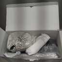 QPAU Inflatable Toddler Travel Bed with Tent  Lightweight Blow Up Kids Air Mattress with Hand Pump  Indoor & Outdoor Portable Sleeping Solution for Camping, Travel, Home, Grandmas  Ages 3+ (A-Khaki Gray)