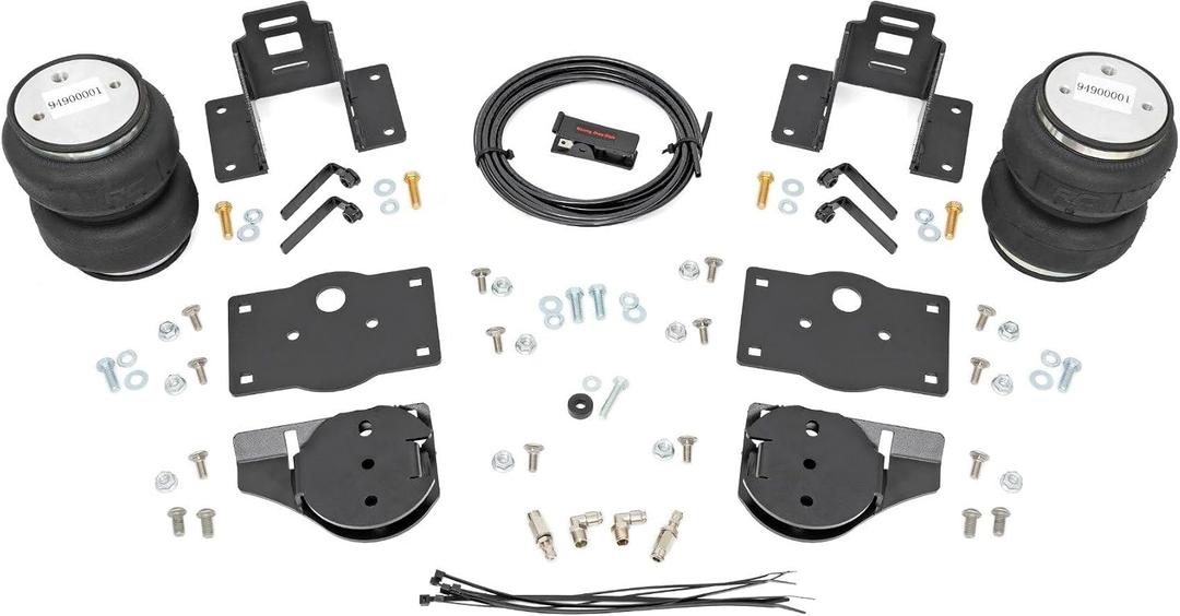Rough Country Air Spring Kit for 2019-2024 Ram 1500-10035, Style: No Compressor, Size: Stock