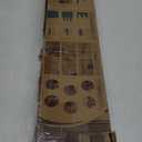 Art3d Peel and Stick Floor Tile Vinyl Wood Plank 36-Pack 54 Sq.Ft, Brown Stone, Rigid Surface Hard Core Easy DIY Self-Adhesive Flooring (36 x 6 x 0.1 inches)