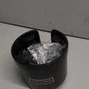 Upgraded Car Cup Holder Expander Adapter with Offset Adjustable Base, Compatible with Yeti 14/24/36/46oz Ramblers, Hydro Flasks 32/40oz, Other Large Bottles Mugs in 3.5"-4.0", 1 Pack (Black)