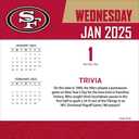 Turner Sports San Francisco 49ers 2025 Box Calendar (25998053055)