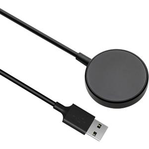 Charger Cable Compatible with Samsung Galaxy Watch, Replacement USB Charging Cord Dock Adapter for Galaxy Watch 4, 4 Classic, Watch 3, Active 2 & Active, Black, 3.3FT/ 1M