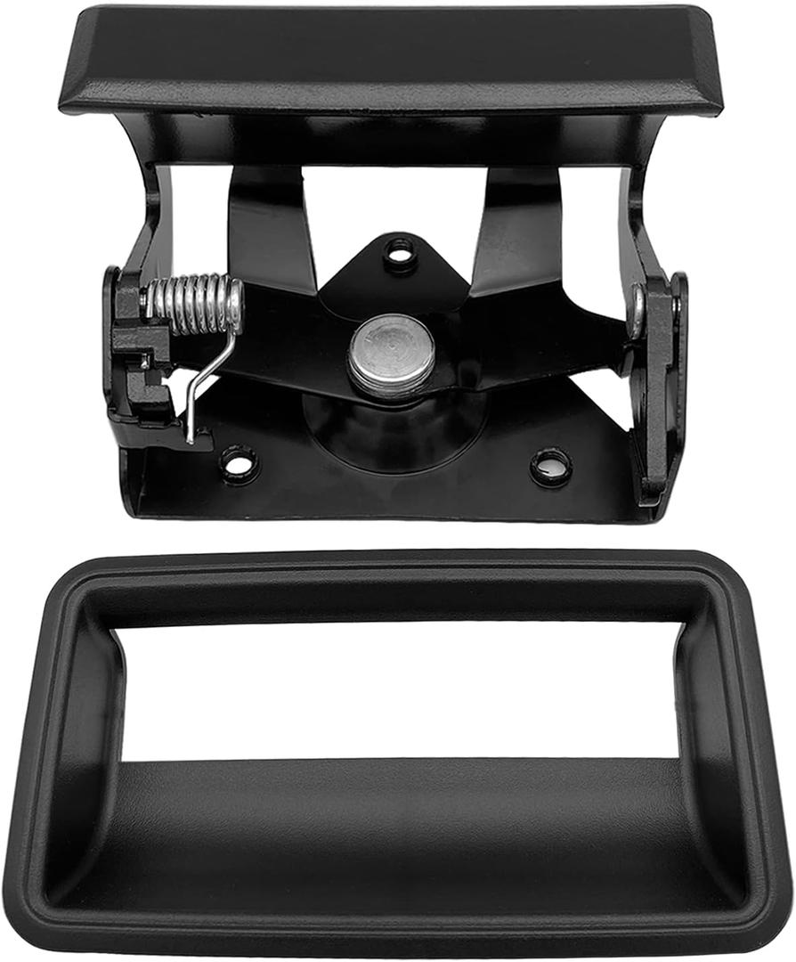 Exterior Tailgate Handle Latch Compatible with Chevy GMC C/K C1500 C2500 C3500 K1500 K2500 K3500 Pickup Truck 1988 1989 1990 1991 1992 1993 1994 1995 1996 1997 1998 1999 2000 2001 02, Rear Door Handle