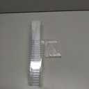 Eupako 25 Pack 5 OZ Plastic Mini Dessert Cups with Spoons - Clear Small Parfait Cups, Square Appetizer Cups for Fruit, Pudding, Mousse, Ice Cream, Party, Wedding, Valentine's Day