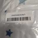 Baby Blankets for Unisex Boys Girls, Soft Nursery Crib Blankets with Dotted Fleece Back for Newborns Toddlers 30x40 Inch Blue Star Bed Throws