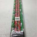 LeZakaa Christmas Wrapping Paper Roll - Nutcracker/Snowman/Christmas Animal/Tree with Snow Design for Gift Wrap, Craft - 30 x 120 inches - 4 Rolls