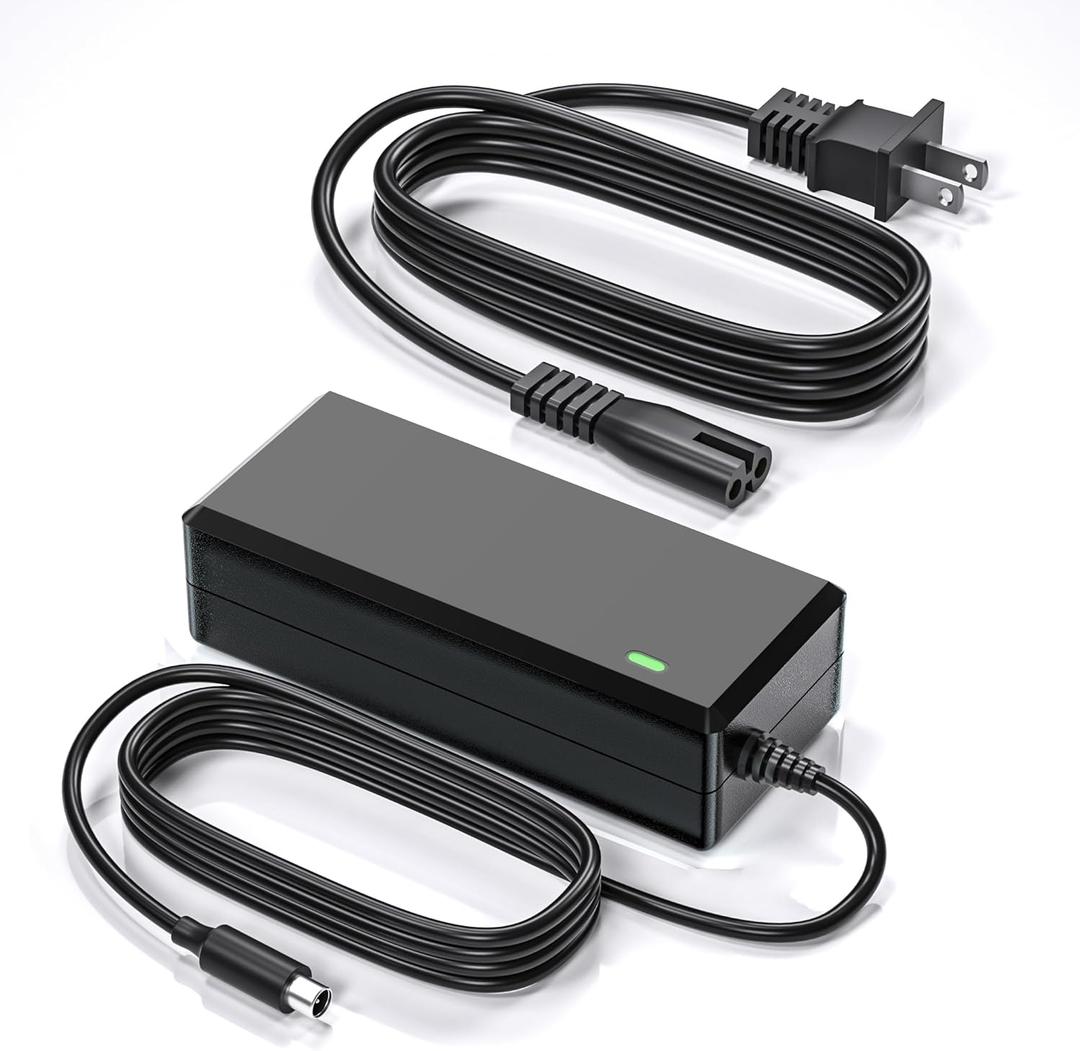 42V 1.7A for Ninebot Electric Scooter Charger Compatible with Ninebot Segway Scooter ES2/ ES4/ E22/ F20A/ F25/ F30/ F40/D18/D28/D40/F2/F2 Plus/ F2 Pro/Air T15/E2 Pro KickScooters
