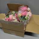 Luyue 8 Packs Peonies Artificial Flowers Faux Peony Bouquet Fake Peonies Flower for Vase Silk Peony Floral Arrangements for Table Centerpiece Wedding Decoration Indoor Home Decor