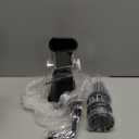 Rotary Cheese Grater Hand Crank, Cheese Shredder/Slicer/Chopper with Large Caliber and Strong Suction Base, 3 Blades for Potatoes/Nuts/Vegetables, Easy to Use Clean for Home (Black-1a)