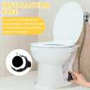 Honeydak 2 Pack Toilet Bolt Caps Decorative Dog Toilet Bolt Screw Covers Cute Ceramic Bathroom Decor Fun Themed Gadgets Bathroom Replacement Parts