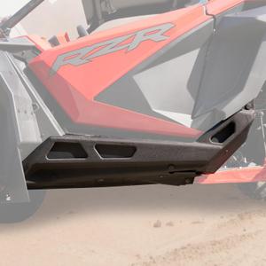 A & UTV PRO Low Profile Rock Sliders for Polaris RZR PRO XP 2020-2024, RZR PRO R/Turbo R 2022-2024, Heavy Duty Steel Nerf Bars Tree Kickers Side Steps Accessories, Replace OEM # 2883760-293, 2-Seat