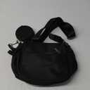 Montana West Crossbody Bags Bum Bag for Women Large Sling Bag with Adjustable Strap and Coin Purse, Black
 8.5x7.5x3.5