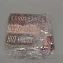 Moucuny 4 Pcs Christmas Hot Cocoa Table Decor Christmas Wooden Decorative Signage Hot Cocoa Tiered Tray Decor Xmas Centerpieces Farmhouse Wooden Block Set Xmas Table Sign for Home