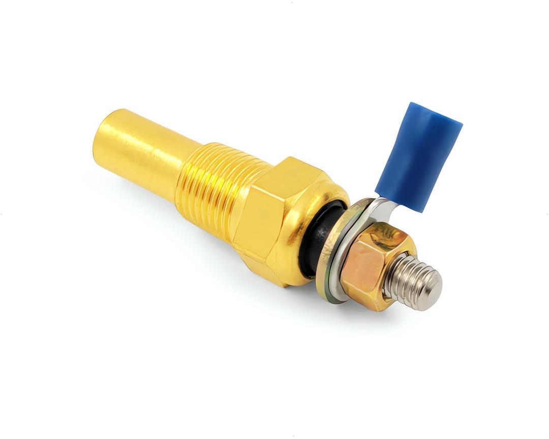 1/8 NPT Temperature Sender Sensor for Water Coolant Oil - Electrical Temp Sending Unit