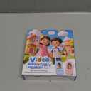 Video Walkie Talkies for Kids 2 Pack  Rechargeable Kids Walkie Talkies with HD Camera & Voice Changer, 2'' Screen Fun Intercom Toys for Boys Girls, Long Range Outdoor Play Camping Hiking Family Games (Blue+Pink)