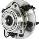 ECCPP 515096 Front Wheel Hub Bearing Assembly for Chevy Avalanche, Silverado, Suburban, Tahoe, Cadillac Escalade, GMC Yukon Sierra 1500 4X4 4WD 6 Lug Left Or Right W/ABS