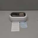 Ultrasonic Jewelry Cleaner, 48KHz Ultrasonic Cleaner Machine for Jewelry, Eyeglasses, Rings, Watch Strap, Dentures-Dual Cleaning Modes, 304 Stainless Steel Tank (White)