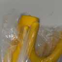 Steering Wheel Lock,Heavy Duty Anti-Theft Car Device with Double Hooks Design for Enhanced Vehicle Protection,Adjustable Length Locking with 2 Keys Universal Fit (Yellow)