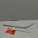 Amazon Basics Wall Mounted Modern Metal Drywall Coat Hooks - Flat Black, 5-Pack