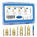 360PCS 4-Size Variety Pack Self Drilling Drywall Metal Expansion Anchors with Screws Kit and Drywall Screws for Drywall,Create Secure Holes Without Drilling