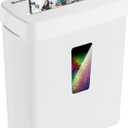 Woolsche Paper Shredder, P-5 Security Level, 5-Sheet Micro Cut with 3.43-Gallon Basket, Durable & Fast with Jam Proof System, Paper Shredder for Home Office (ETL)