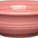 Fiesta 9 oz Fruit/Salsa Bowl  Durable Ceramic, Lead-Free, Dishwasher/Microwave/Oven Safe  Made in USA - Peony