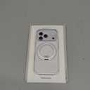 AMAZINGthing for iPhone 17 Pro [Titan Pro MagSpin Case], Built-in 360 Spin Stand, Designed for MagSafe Accessories, 12FT Drop Proof, Magnetic Phone Cover with Rotatable Kickstand, Clear