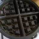 Waring Commercial WW180X Heavy Duty Single Belgian Waffle Maker, Coated Non Stick Cooking Plates, Produces 25 waffles per hour, 120V, 1200W, 5-15 Phase Plug, Silver, 12.5 x 17.88 x 10.5 inches