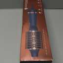 Hairitage Volumizing One Step Blow Dry Brush + Hair Dryer for Curling + Straightening - Ceramic Tourmaline Blowout Brush + Volumizer - Hair Styler for Smooth Shiny, Frizz-Free Styles - Matte Grey