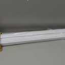 DEZ FURNISHINGS Cordless 1" Light Filtering Pleated Shade, Fabric, 29" W x 48" H, White